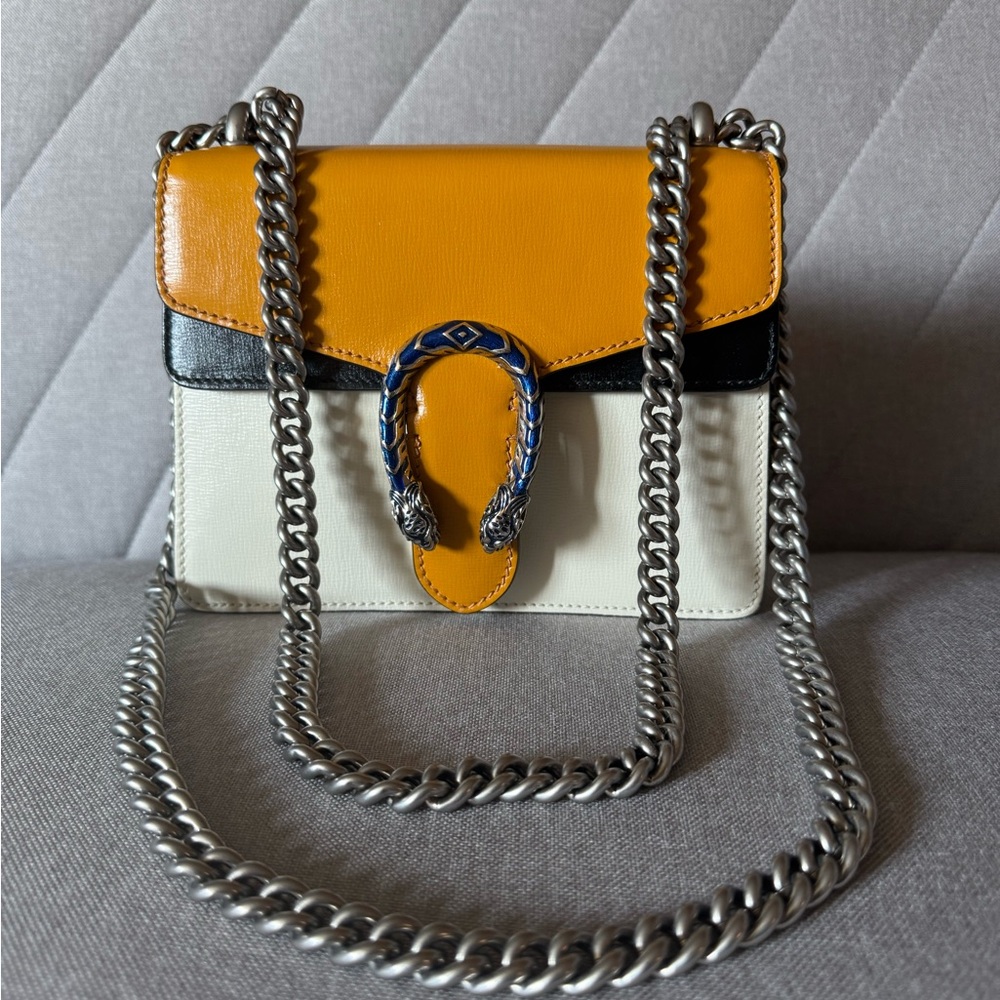Gucci Dionysus Small Colorblock Leather bag